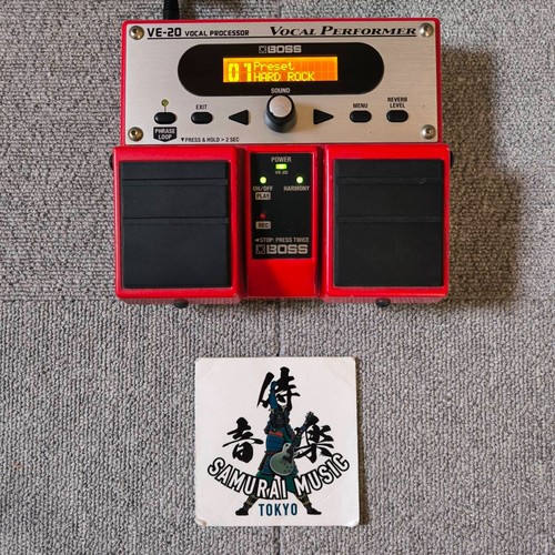 Boss vocal effector - boss, ve-20