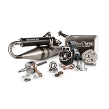 Kit gruppo termico albero motore e marmitta Stage6 70cc streetrace Piaggio LC