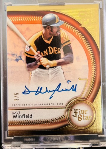 Autografo 2025 topps five - 2025, star