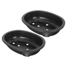  2 Pcs Vasi Bonsai Plastica