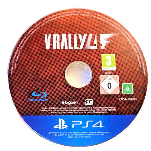 Ps4 rally 4 playstation - v,