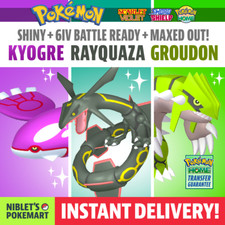 ✨ SHINY KYOGRE RAYQUAZA
