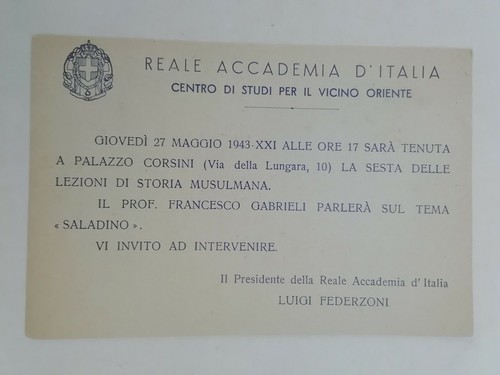 Cartolina centro studi per - centro,