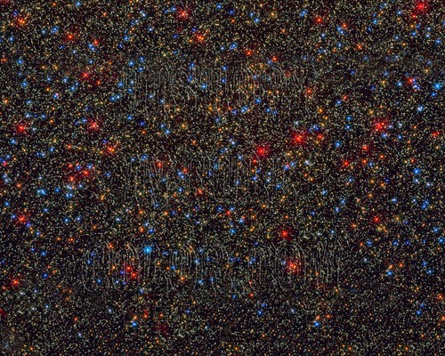 Star cluster omega centauri - star,