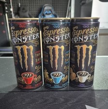 SET 3 LATTINE MONSTER ENERGY