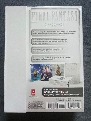 Final fantasy prima - prima, hardcover