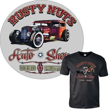 T-shirt uomo Hot Rod Auto