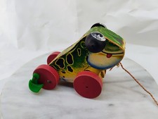 Giocattolo vintage anni 50 Fisher Price Jolly Jumper Pull #450
