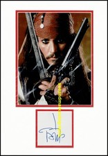 Johnny Depp Autograph Signed