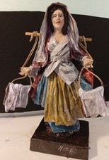 Donna Contadina - In cartapesta leccese cm 32 