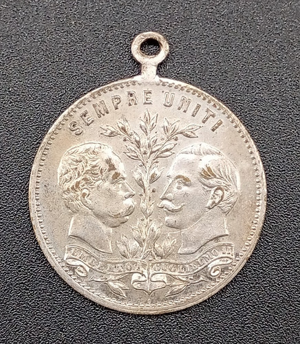 Medaglia 1888 italia - medaglia,