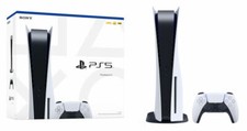 ? SonyPS5 BUNDLE PlayStation 5 Standard Blu Ray+Cuffie+Doppio controller+Giochi