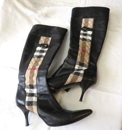 Stivali burberry pelle - stivali, in