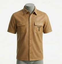 Camicia estiva uomo pelle di