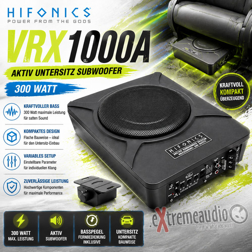Hifonics vrx 1000a subwoofer - hifonics, vrx-1000a