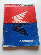 Honda CBR 600 F 1990 manuale officina riparazione italiano originale