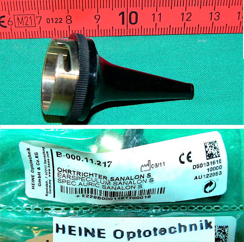 Heine tramoggia auricolare - heine, per