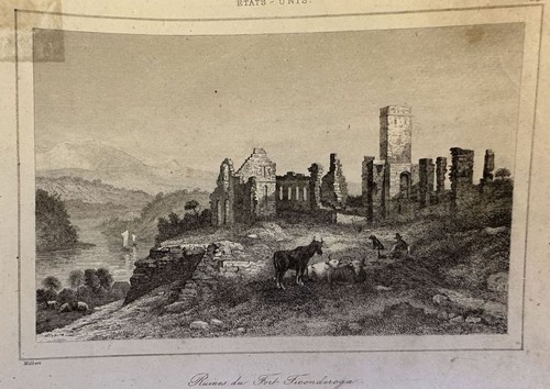 Ruines fort ticonderoga - ruines,