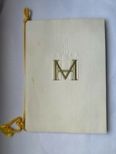 PORTOROSE ISTRIA Portoroz Hotel Metropol vecchio listino prezzi BAR Cjenik 