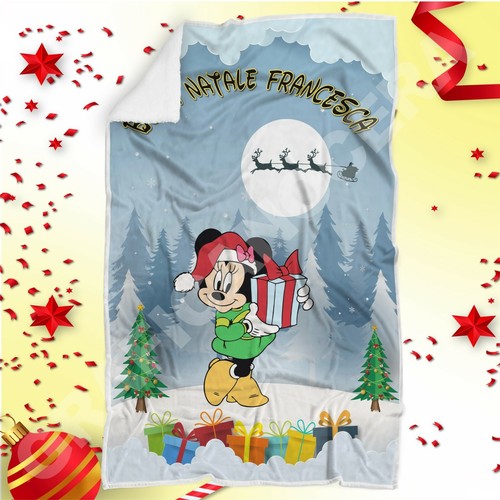 Plaid natalizio minnie - natalizio,