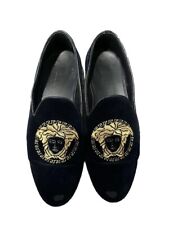 VERSACE MOCASSINI NERI NUOVI