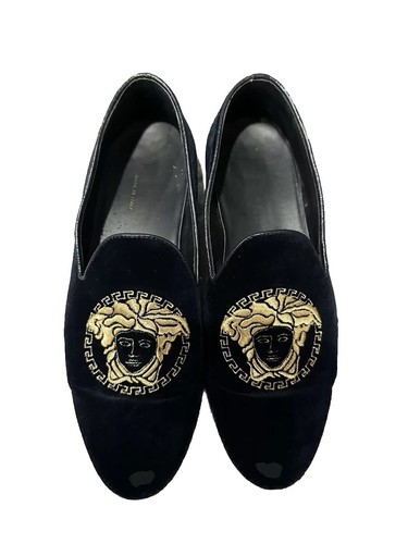 Versace mocassini neri nuovi - mocassini,