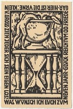 ERNST KEISER: Neujahrsgraphik