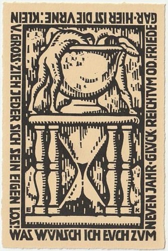 Ernst keiser neujahrsgraphik - ernst,