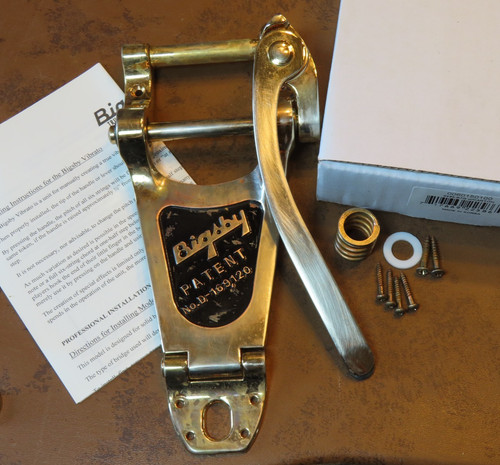 Aged bigsby b7g - aged, oro