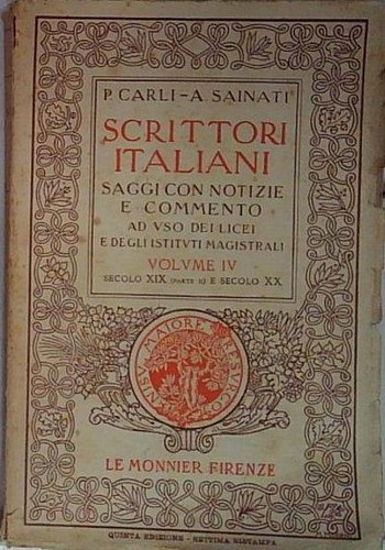 Carli sainati scrittori - carli,