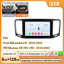 Autoradio Android 8+128 GB
