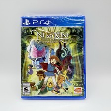 Ni No Kuni Wrath of The White Witch Remastered (PlayStation 4, PS4) NUOVO Bandai
