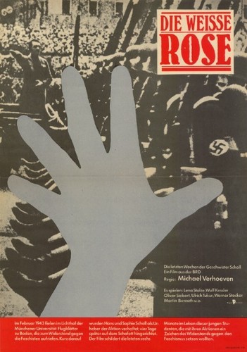 Repro 30x40cm weisse rose - repro,