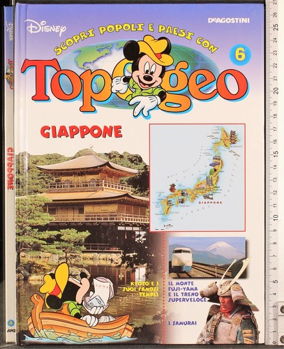 Topogeo giappone vv de - giappone., aa.vv.
