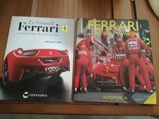 LE GRANDI FERRARI -FERRARI LE PIù BELLE IMMAGINI -LOTTO 2 LIBRI CARTONATI
