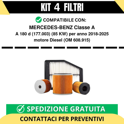 Kit tagliando filtri per - tagliando,