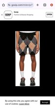 Burberry Knit Wool Shorts