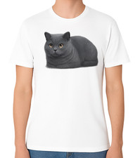 T-shirt gatto pelo corto