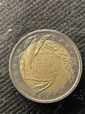 Moneta commemorativa euro - moneta,