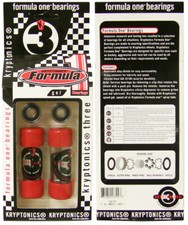 Kryptonics Replacement Rollerblade Inline Skate Bearings ABEC 3 SET OF 16