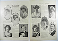 1904 "Stage Chat" Two Page