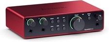 Focusrite Scarlett 2i2 Interfaccia Audio USB di 4a Generazione per Registrazione e Podcasting