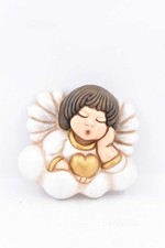 Oggetto Ceramica Thun Angelo Su Nuvola Con Cuore 18x17 Cm ( Piccolo Difetto )