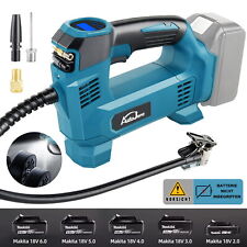 Compressore Batteria For MAKITA 18V Batteria Pompa Gonfiabile Auto Pompa Aria Elettrica