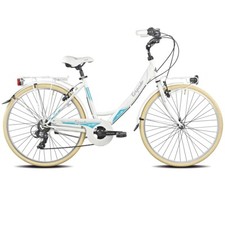 bici city t120 silverlife 26 donna acciaio 6 velocita bianco Torpado Strada