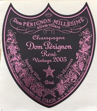 Une étiquette de champagne