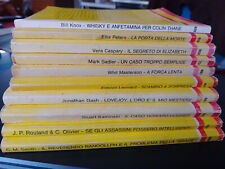 10 gialli mondadori edizione 1980 - 1981 usati