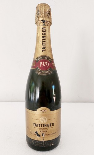 Champagne taittinger brut 1979 - taittinger,