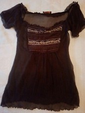 Shirt miss money marrone - money,