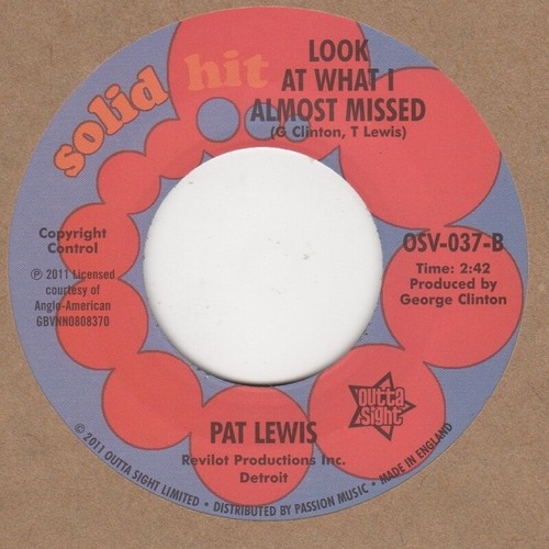 Pat lewis one love - pat, to